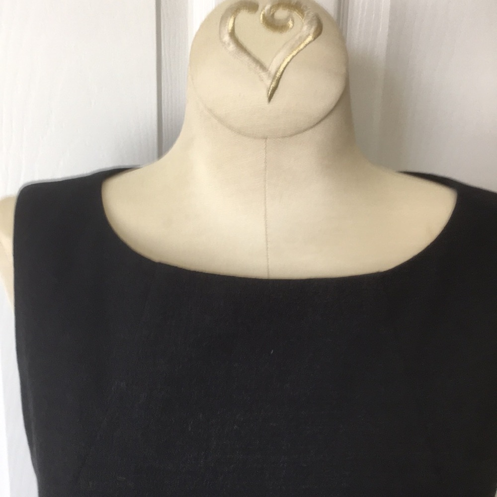 Final sale Theory size 2 wool blend charcoal gray dress. - Picture 4 of 12